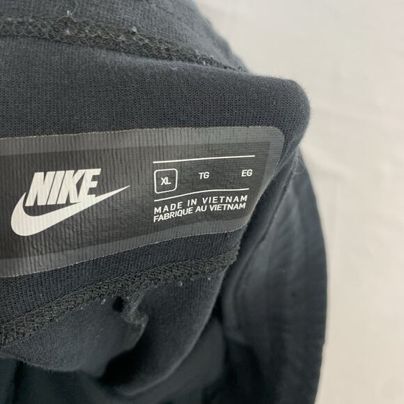 Nike Tech Fleece Joggers Pants Mens XL Black Tapered Sweatpants Athletic Casual - Picture 7 of 14